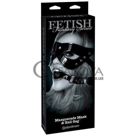 Основне фото Набір Fetish Fantasy Limited Edition Masquerade Mask & Ball Gag чорний