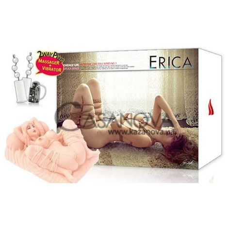 Основне фото Вібромастурбатор-лялька Kokos Erica Deluxe тілесний