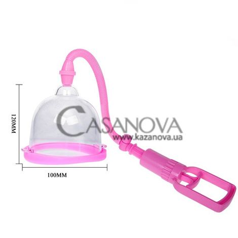 Основне фото Вакуумна помпа для збільшення грудей Breast Pump рожевий
