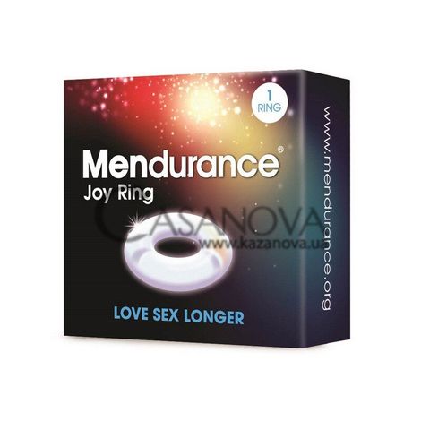 Основное фото Эрекционное кольцо Mendurance Joy Ring Love Sex Longer белое