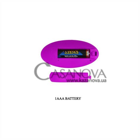 Основное фото Вагинально-клиторальный вибратор Pretty Love Willie пурпурный 7 см