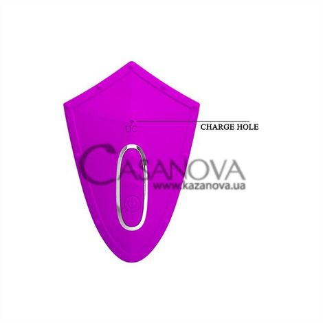 Основное фото Вагинально-клиторальный вибратор Pretty Love Willie пурпурный 7 см