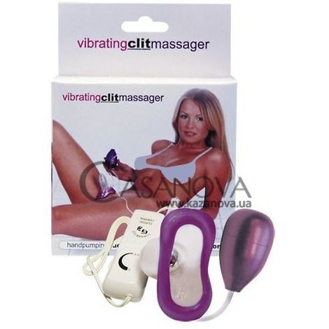 Основное фото Вакуумная помпа с вибрацией для клитора Clit Massager
