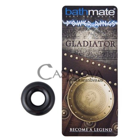 Основное фото Эрекционное кольцо Bathmate Gladiator чёрное