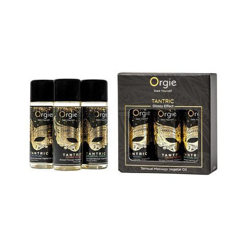 Основне фото Набір масажних олій Orgie Tantric Glossy Effect 90 мл