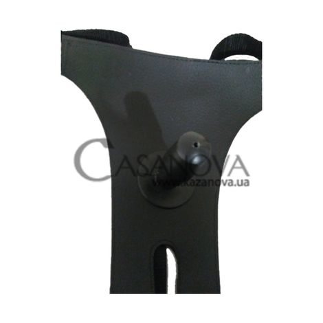 Основное фото Трусики для страпона Egzo STR11 чёрные