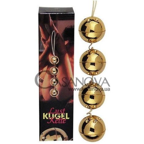 Основне фото Вагінальні кульки Lust Kugel Kette 4 золотисті