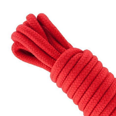 Основное фото Верёвка для бонажа Hidden Desire Bondage Rope красная 5 м