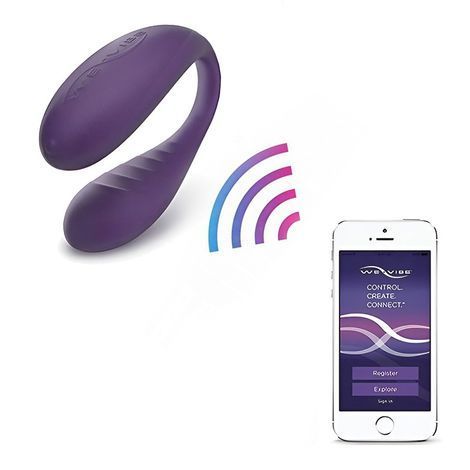 Основне фото Вібратор для двох We-Vibe Classic фіолетовий 10,8 см