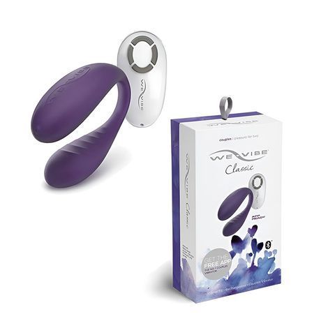 Основне фото Вібратор для двох We-Vibe Classic фіолетовий 10,8 см