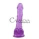 Дополнительное фото Фаллоимитатор на присоске Hi-Rubber Born To Create Pleasure 7.7 фиолетовый 19,5 см