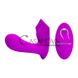 Дополнительное фото Вагинально-клиторальный вибратор Pretty Love Willie пурпурный 7 см