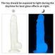 Додаткове фото Фалоімітатор, що світиться в темряві, на присосці Lovetoy Lumino Play Dildo 8.5" білий 21,5 см