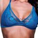 Додаткове фото Комплект білизни Baci 3pc Lace & Mesh Bra Garter & Panty Set синій