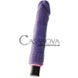 Дополнительное фото Реалистичный вибратор The Realistic Cock фиолетовый 23,5 см