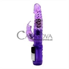 Основное фото Rabbit-вибратор Enthustasm Cowboy фиолетовый 21,5 см