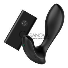 Основное фото Анальная вибропробка Nexus Duo Butt Plug Small чёрная 9,8 см