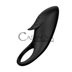 Основное фото Эрекционное виброкольцо Rings Of Love Remote Cockring чёрное 9,6 см