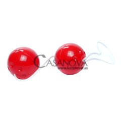 Основне фото Вагінальні кульки Boss Series Duo-Balls 67-00027 червоні