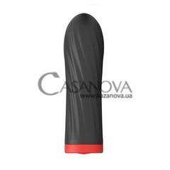Основне фото Віброкуля Boss of Toys Rechargeable Silicone Touch Vibrator чорна 8,5 см