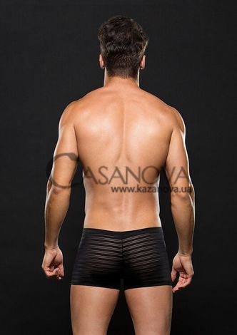 Основное фото Боксеры Baci Microfiber Boxer Stripe чёрные