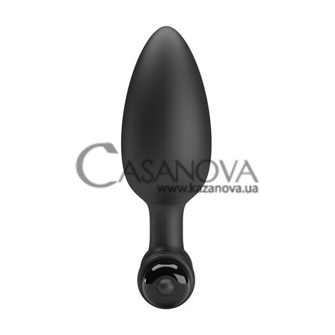 Основное фото Анальная вибропробка Lybaile Pretty Love Vibra Butt Plug 11 чёрная 11,8 см