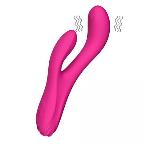 Основное фото Смарт rabbit-вибратор с нагревом Lovense Osci 3 розовый 21 см