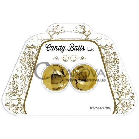Основное фото Вагинальные шарики Candy Balls Lux золотистые