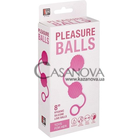 Основне фото Вагінальні кульки Pleasure Balls рожеві