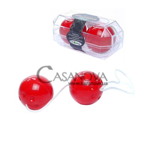 Основное фото Вагинальные шарики Boss Series Duo-Balls 67-00027 красные