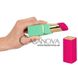 Дополнительное фото Вакуумный стимулятор для клитора Womanizer 2Go розово-зелёный 13 см