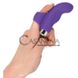 Дополнительное фото Вибронасадка на палец Sweet Smile Finger Vibrator фиолетовая 9,3 см