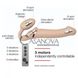 Дополнительное фото Безремневой страпон с вибрацией Strap-On-Me Vibrating Bendable Strap-On M телесный 15,6 см