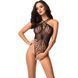 Боди Obsessive B118 teddy чёрное
