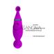 Дополнительное фото Двухсторонний вибратор Lybaile Pretty Love Magic Flute фиолетовый 17,8 см