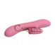Дополнительное фото Rabbit-вибратор с отростком-ротатором Lybaile Pretty Love Chris розовый 20,5 см