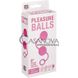 Додаткове фото Вагінальні кульки Pleasure Balls рожеві