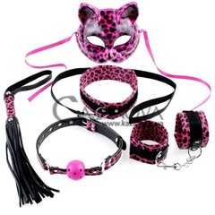 Основное фото Набор для бондажа Kinky Kitty Kit чёрно-розовый