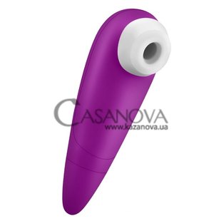 Основное фото Вакуумный стимулятор для клитора Satisfyer Number One фиолетовый 14,5 см