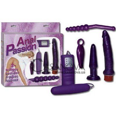 Основное фото Вибронабор анальных игрушек Anal Passion Set фиолетовый