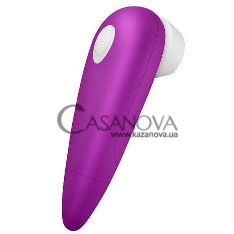 Основное фото Вакуумный стимулятор для клитора Satisfyer Number One фиолетовый 14,5 см
