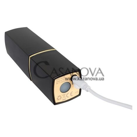 Основное фото Вакуумный стимулятор для клитора Womanizer 2Go чёрно-золотой 13 см