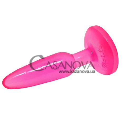 Основне фото Анальна пробка Butt Plug рожева 14 см