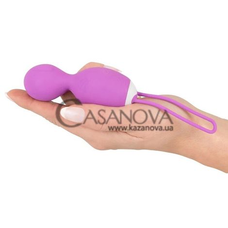 Основное фото Вагинальные шарики Sweet Smile Remote Controlled Rotating Love Balls пурпурные