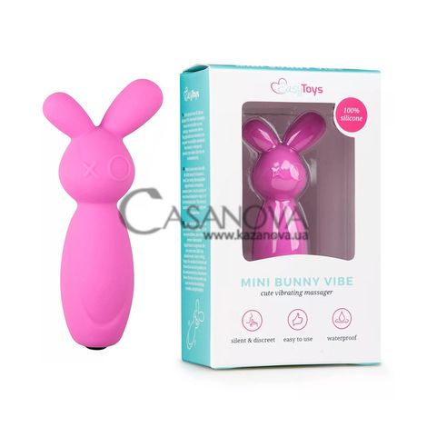 Основне фото Міні-вібратор EasyToys Mini Bunny Vibe рожевий 8 см