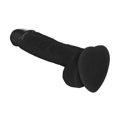Основне фото Фалоімітатор Strap-On-Me Soft Realistic Dildo S чорний 17,1 см