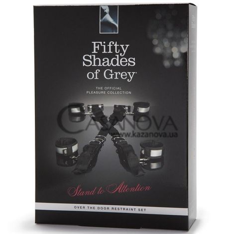 Основное фото Набор для бондажа Fifty Shades of Grey Stand to Attention чёрно-серый