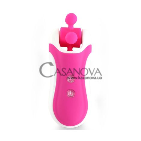 Основне фото Стимулятор з імітацією оральних ласок FeelzToys Clitella Oral Clitoral Stimulator рожевий