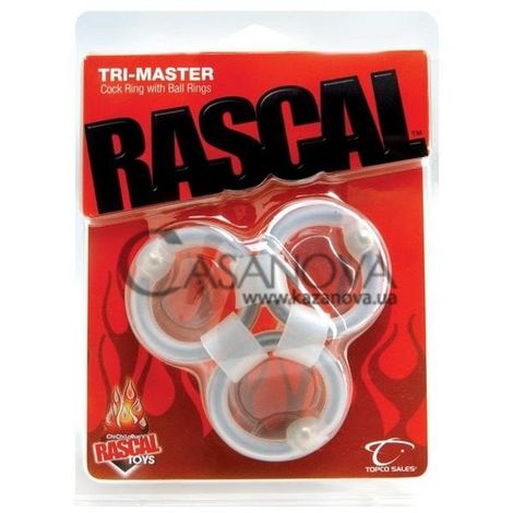 Основне фото Потрійне ерекційне кільце Tri-Master Rascal