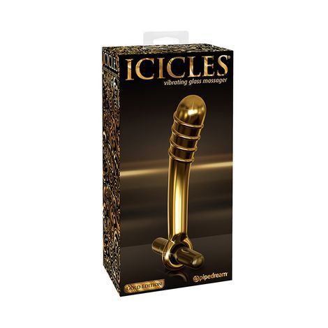 Основне фото Вібростимулятор Icicles Gold Edition G05 золотистий 17,8 см